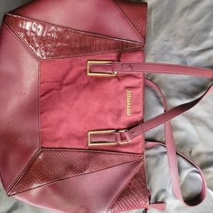Stella & Max dark pink tote bag